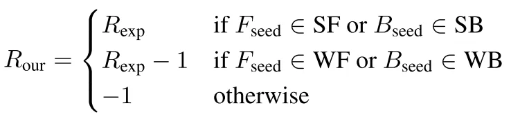 SeedNet Reward function